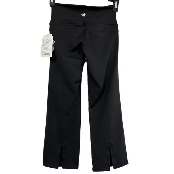 Athleta Pants - NWT Athleta Athleisure Supportive Wide Waist Split Leg Yoga Pant Women’s UPS 50